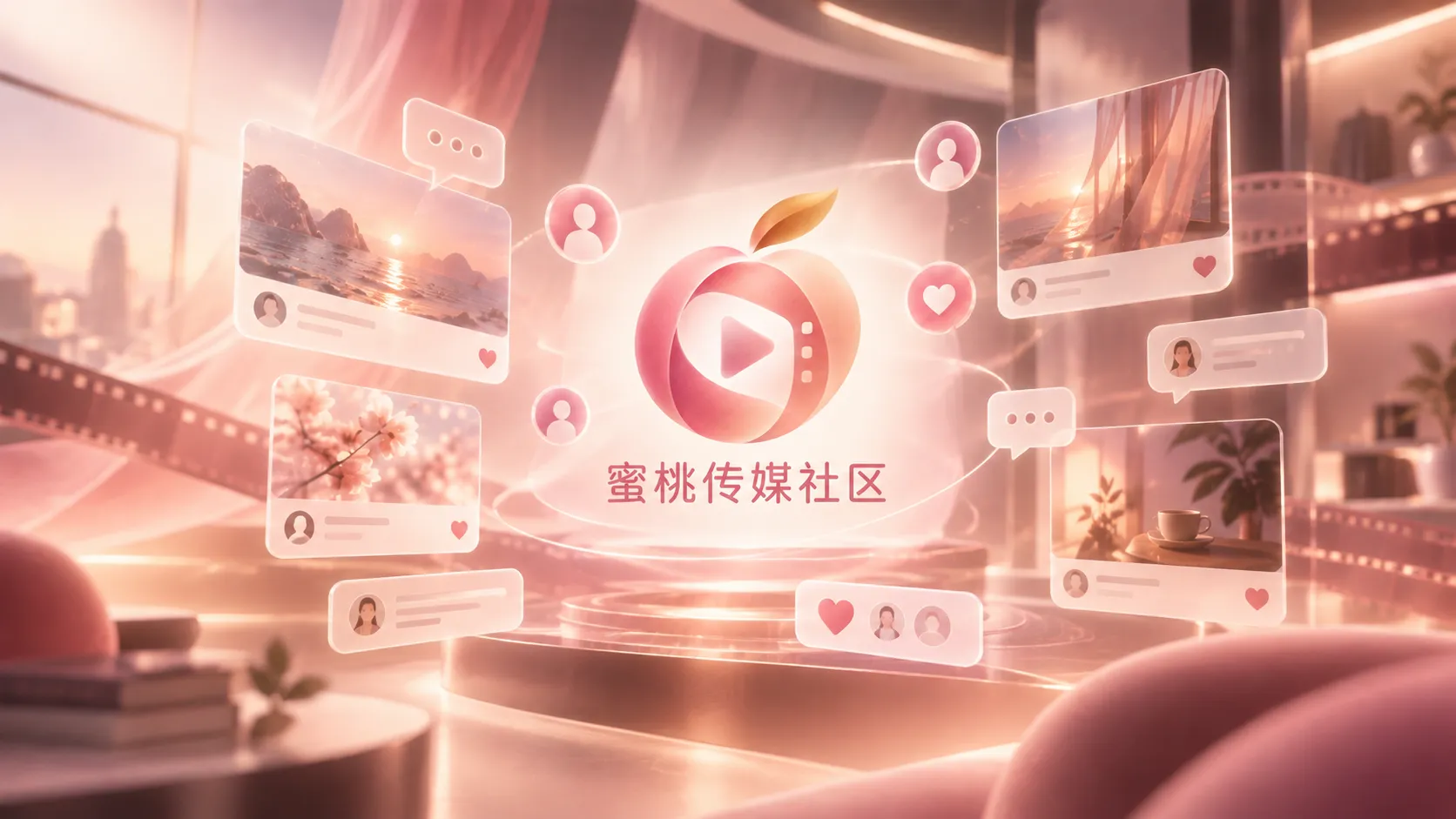 社区互动与移动端浏览画面